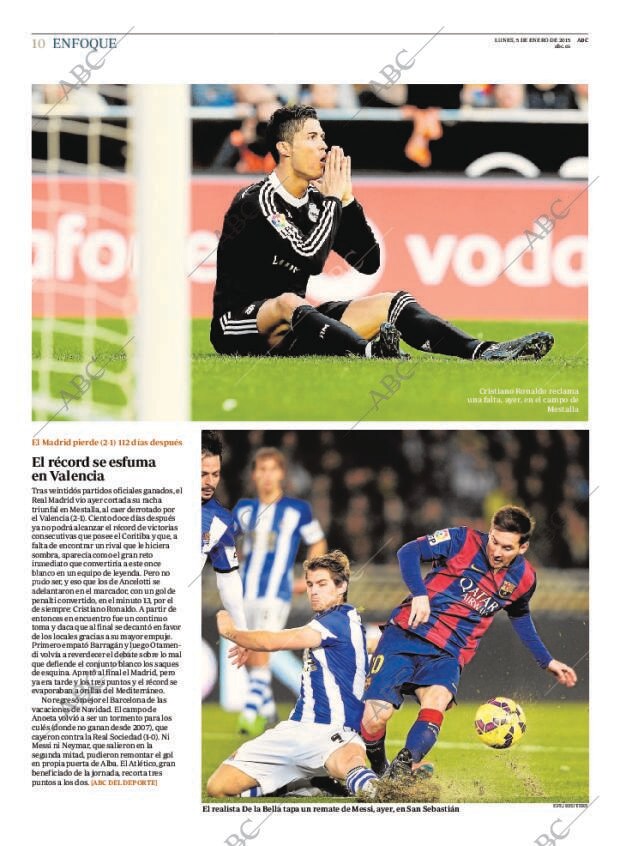 ABC MADRID 05-01-2015 página 10