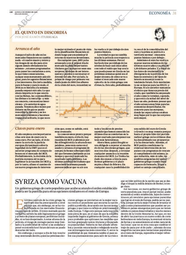 ABC MADRID 05-01-2015 página 31