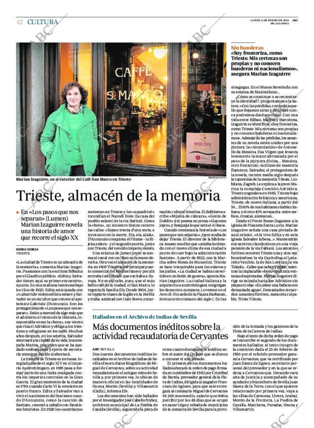 ABC MADRID 05-01-2015 página 42