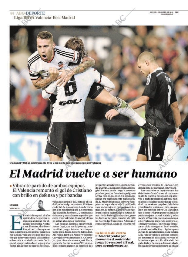 ABC MADRID 05-01-2015 página 44