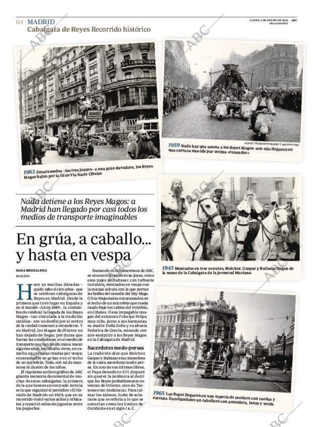 ABC MADRID 05-01-2015 página 64