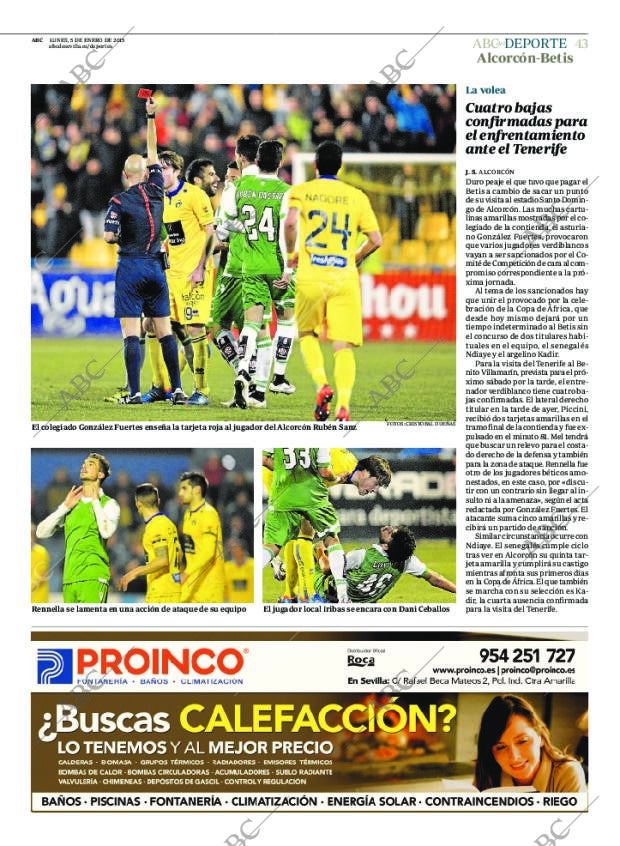 ABC SEVILLA 05-01-2015 página 43