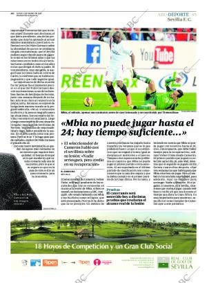 ABC SEVILLA 05-01-2015 página 45