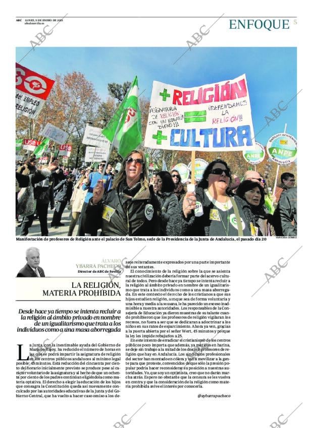ABC SEVILLA 05-01-2015 página 5