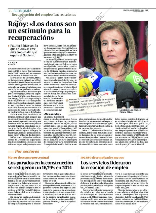 ABC MADRID 06-01-2015 página 36