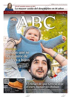ABC SEVILLA 06-01-2015 página 1