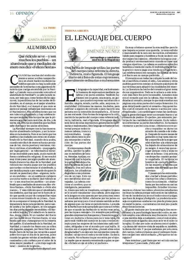 ABC SEVILLA 06-01-2015 página 16