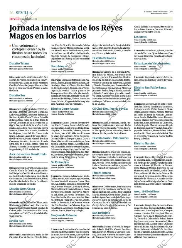 ABC SEVILLA 06-01-2015 página 26
