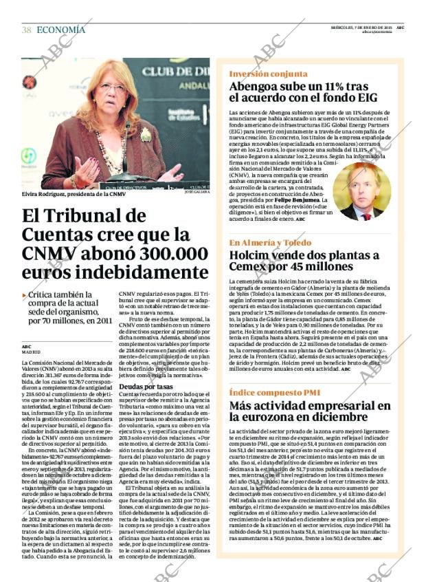 ABC MADRID 07-01-2015 página 38