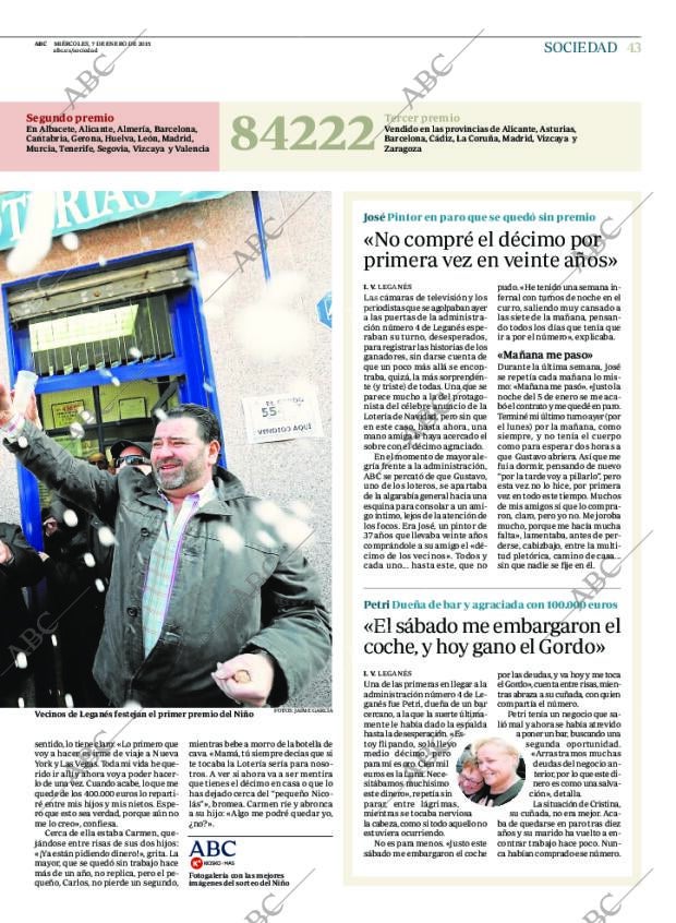 ABC MADRID 07-01-2015 página 43