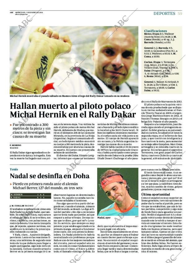 ABC MADRID 07-01-2015 página 59