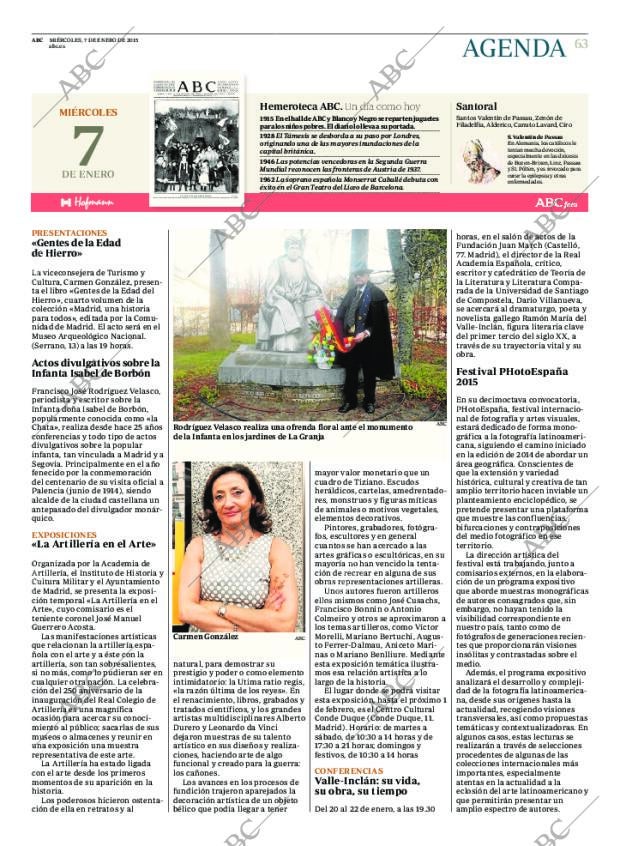 ABC MADRID 07-01-2015 página 63