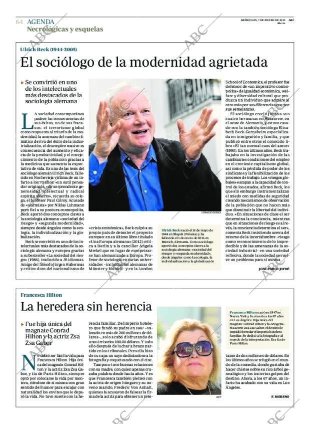 ABC MADRID 07-01-2015 página 64
