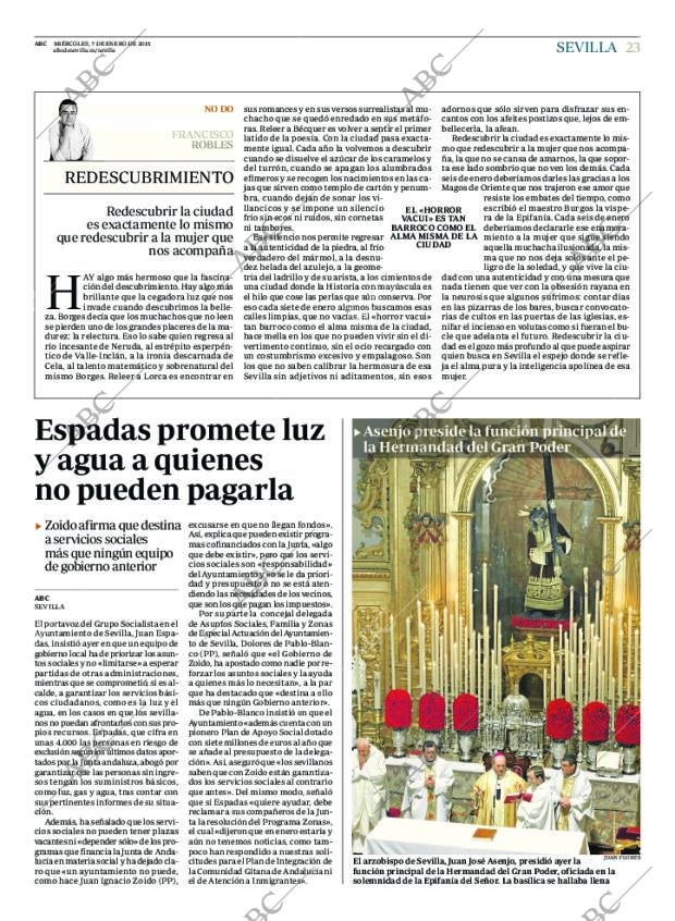 ABC SEVILLA 07-01-2015 página 23