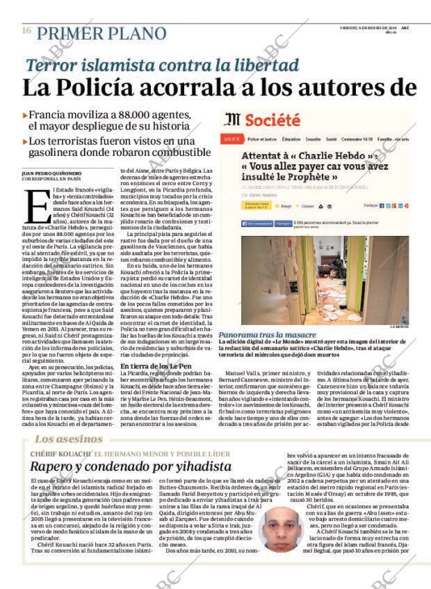 ABC MADRID 09-01-2015 página 16
