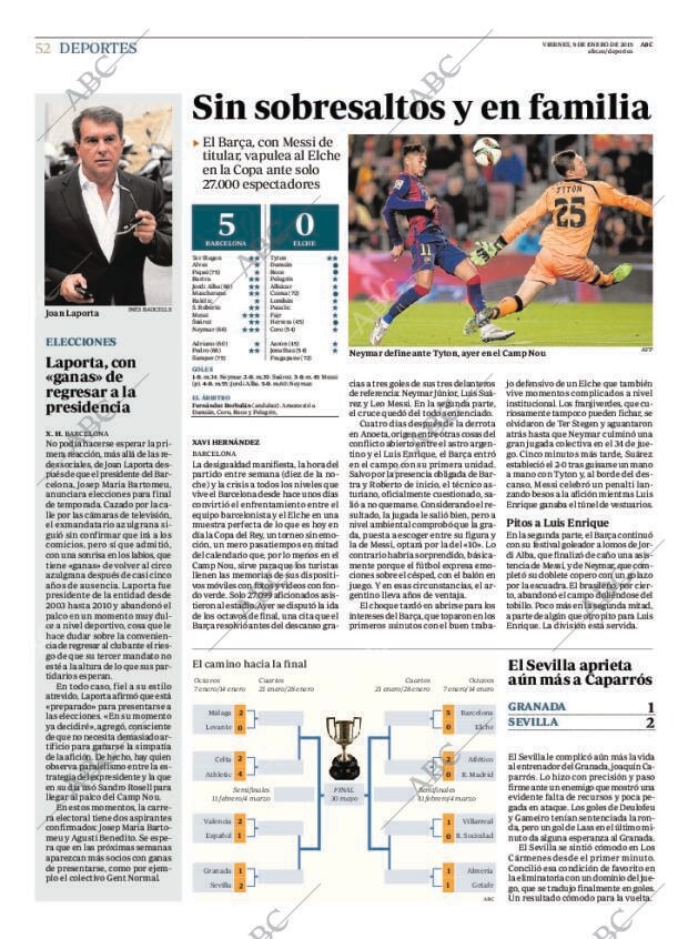 ABC MADRID 09-01-2015 página 52