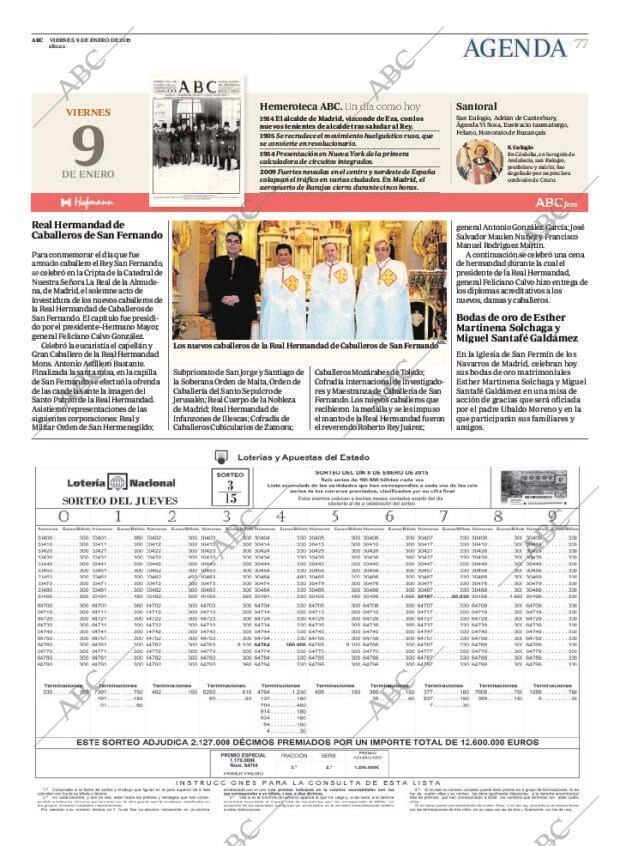 ABC MADRID 09-01-2015 página 77