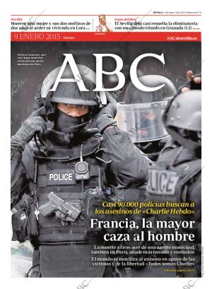 ABC SEVILLA 09-01-2015 página 1
