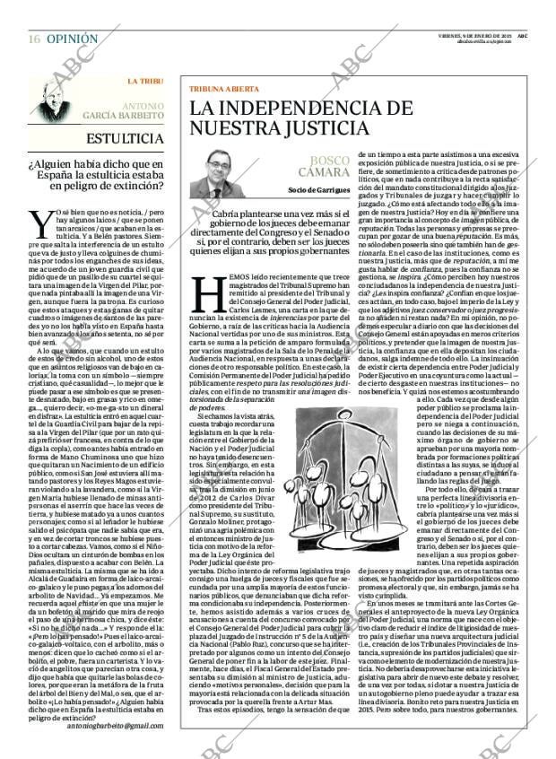 ABC SEVILLA 09-01-2015 página 16