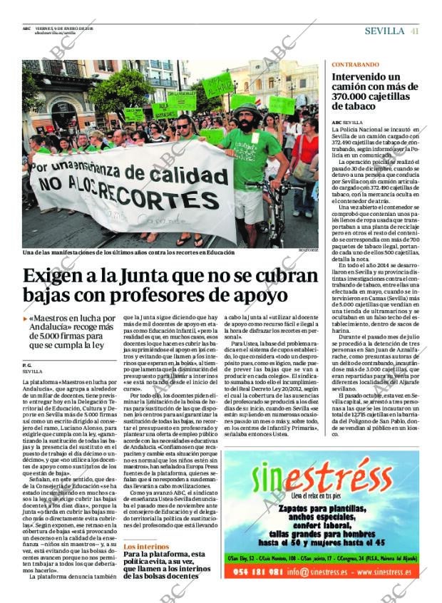 ABC SEVILLA 09-01-2015 página 41