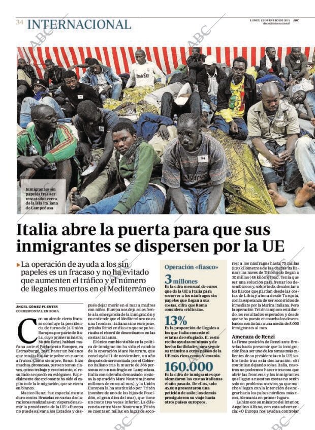 ABC MADRID 12-01-2015 página 34