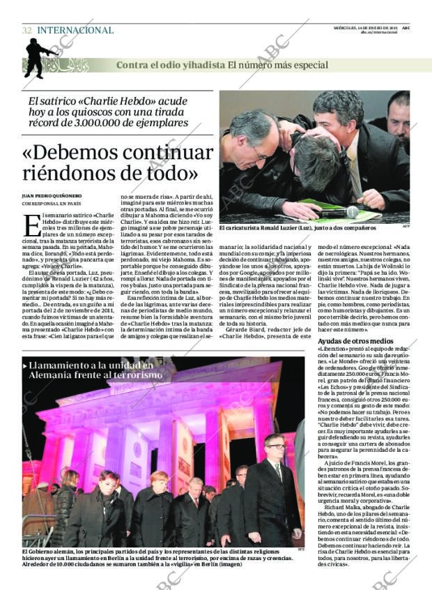 ABC MADRID 14-01-2015 página 32