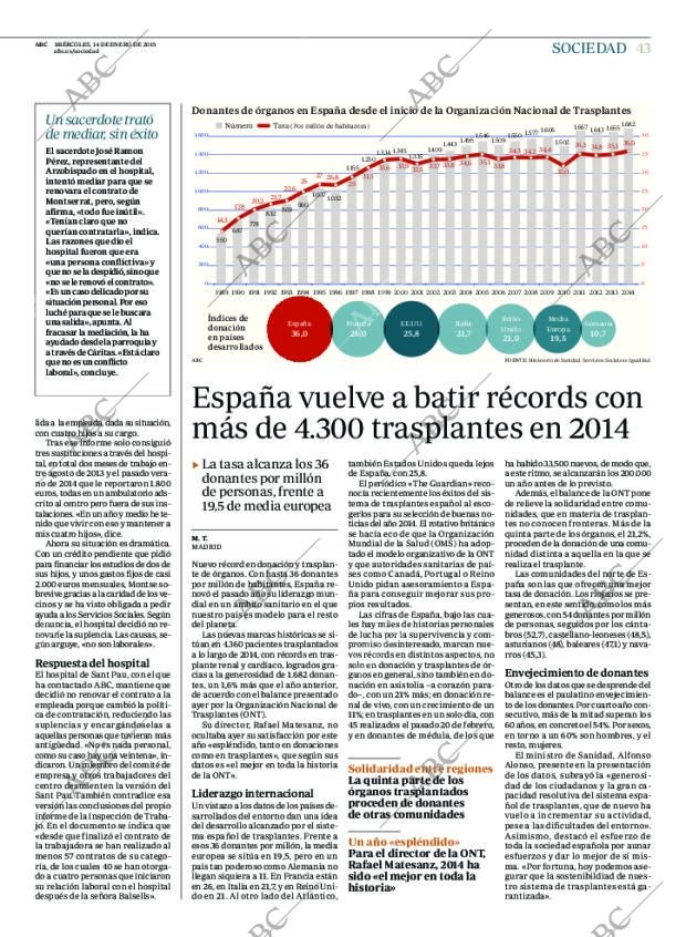 ABC MADRID 14-01-2015 página 43