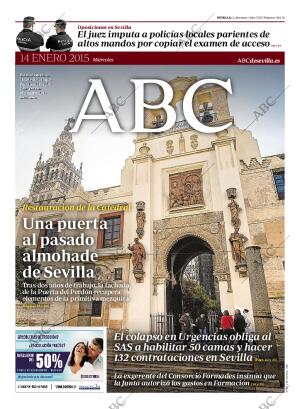 ABC SEVILLA 14-01-2015 página 1