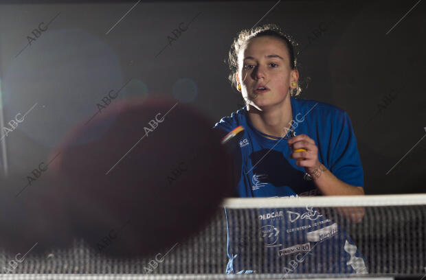 Marina Ñiguez, jugadora de Tenis de Mesa Foto Juan Carlos Soler archdcAlicante...