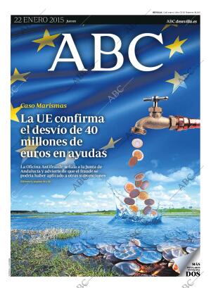 ABC SEVILLA 22-01-2015 página 1