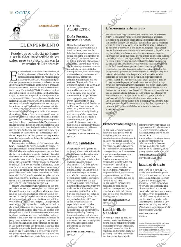 ABC SEVILLA 22-01-2015 página 18