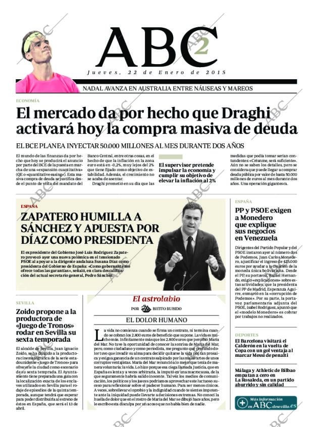 ABC SEVILLA 22-01-2015 página 2