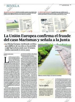 ABC SEVILLA 22-01-2015 página 20