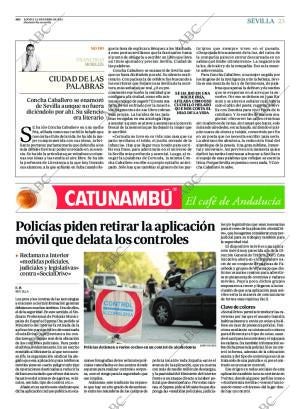 ABC SEVILLA 22-01-2015 página 23