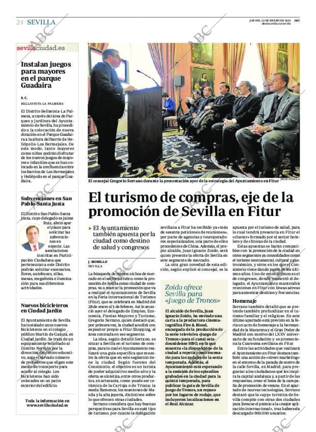 ABC SEVILLA 22-01-2015 página 24