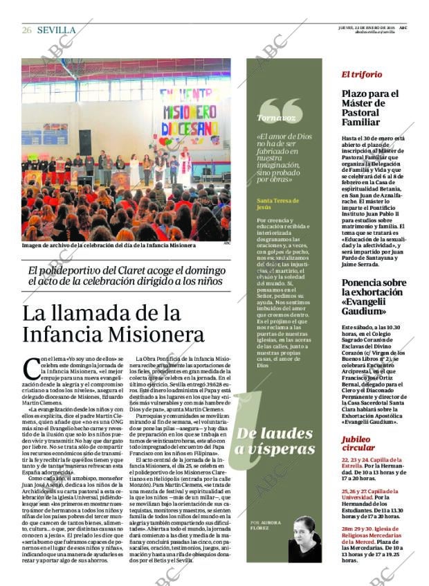 ABC SEVILLA 22-01-2015 página 26