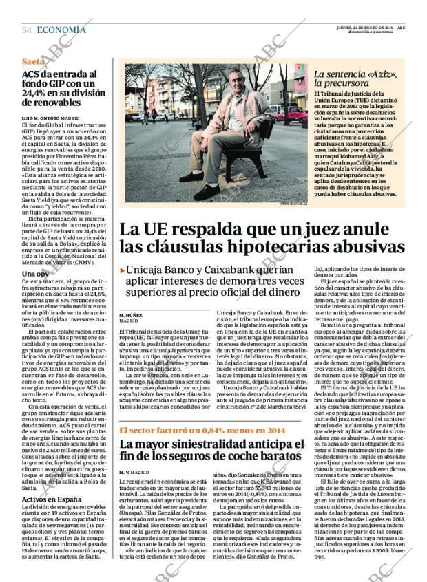 ABC SEVILLA 22-01-2015 página 54