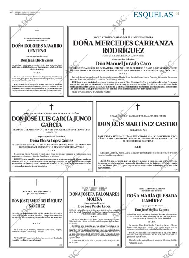 ABC SEVILLA 22-01-2015 página 61