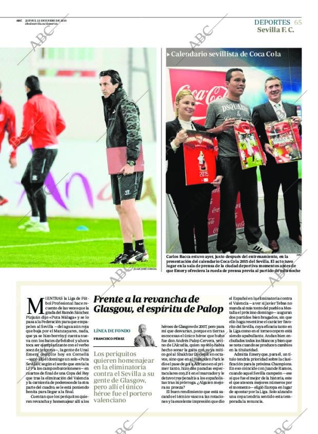 ABC SEVILLA 22-01-2015 página 65
