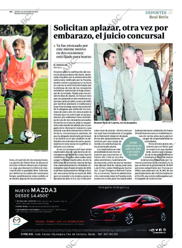 ABC SEVILLA 22-01-2015 página 67