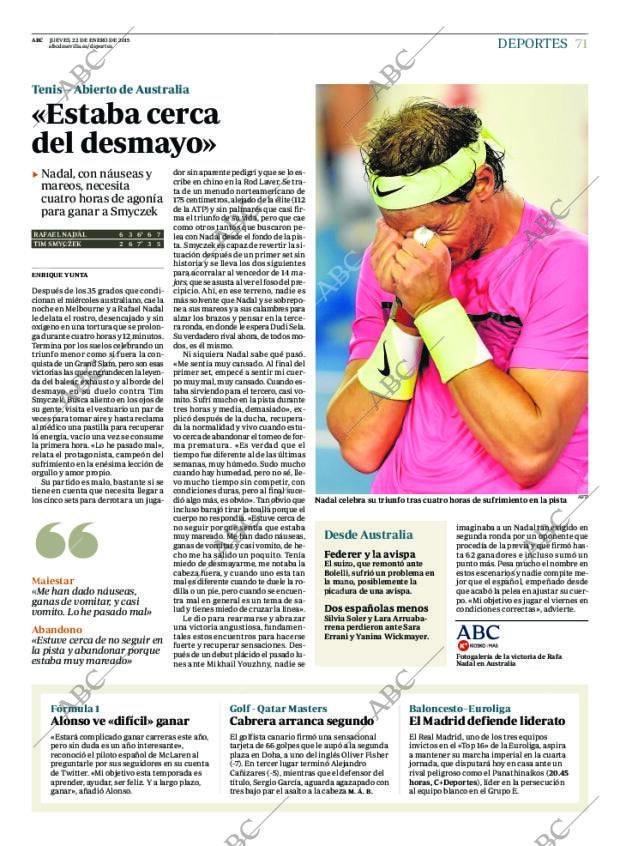 ABC SEVILLA 22-01-2015 página 71