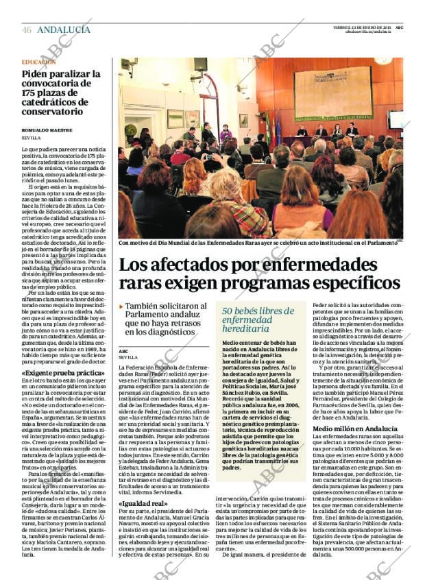 ABC SEVILLA 23-01-2015 página 46