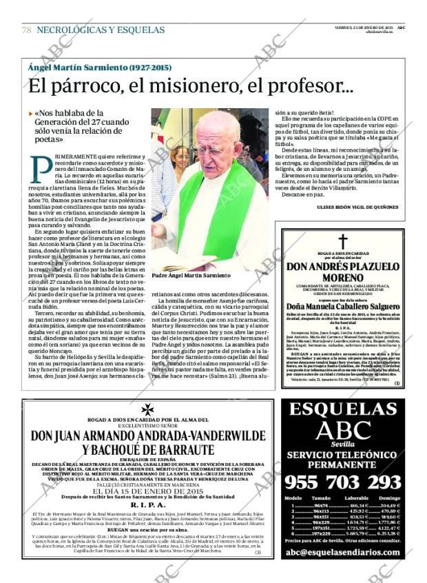 ABC SEVILLA 23-01-2015 página 78