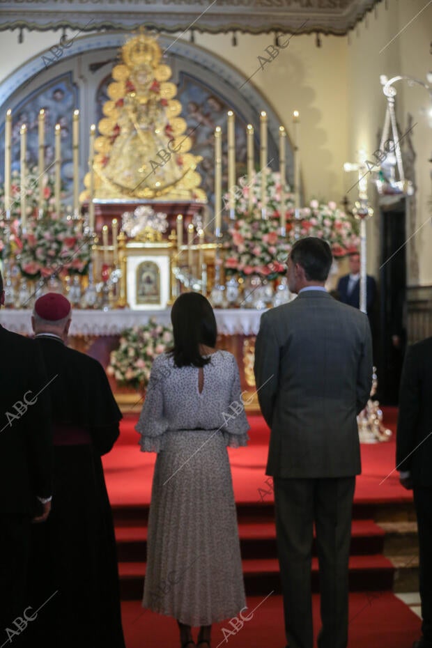 Visita de los Reyes de España a Almonte para inaugurar el congreso sobre el...