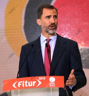 Ss. Mm. los Reyes en la inauguración de Fitur