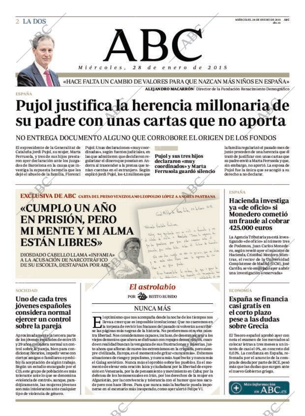 ABC MADRID 28-01-2015 página 4