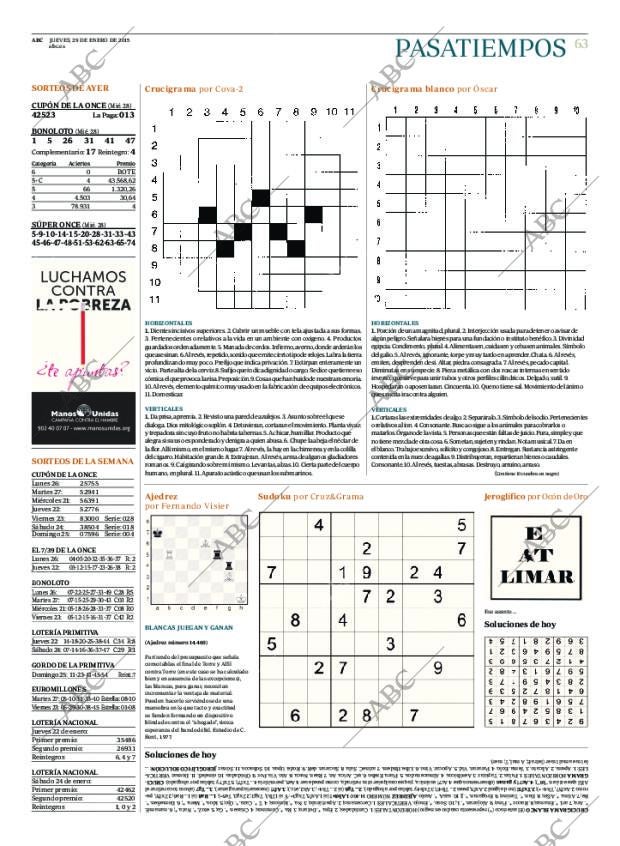 ABC MADRID 29-01-2015 página 63