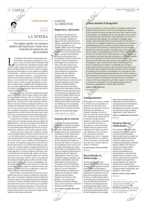ABC SEVILLA 29-01-2015 página 18