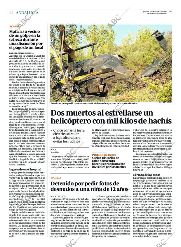 ABC SEVILLA 29-01-2015 página 42