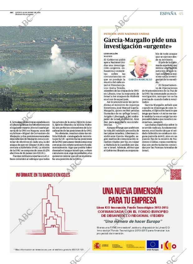 ABC SEVILLA 29-01-2015 página 45